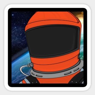 2001: A Space Odyssey | David Bowman’s Spacesuit Sticker